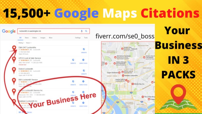 Get Google Maps Citations For Gmb Ranking And Local Seo For