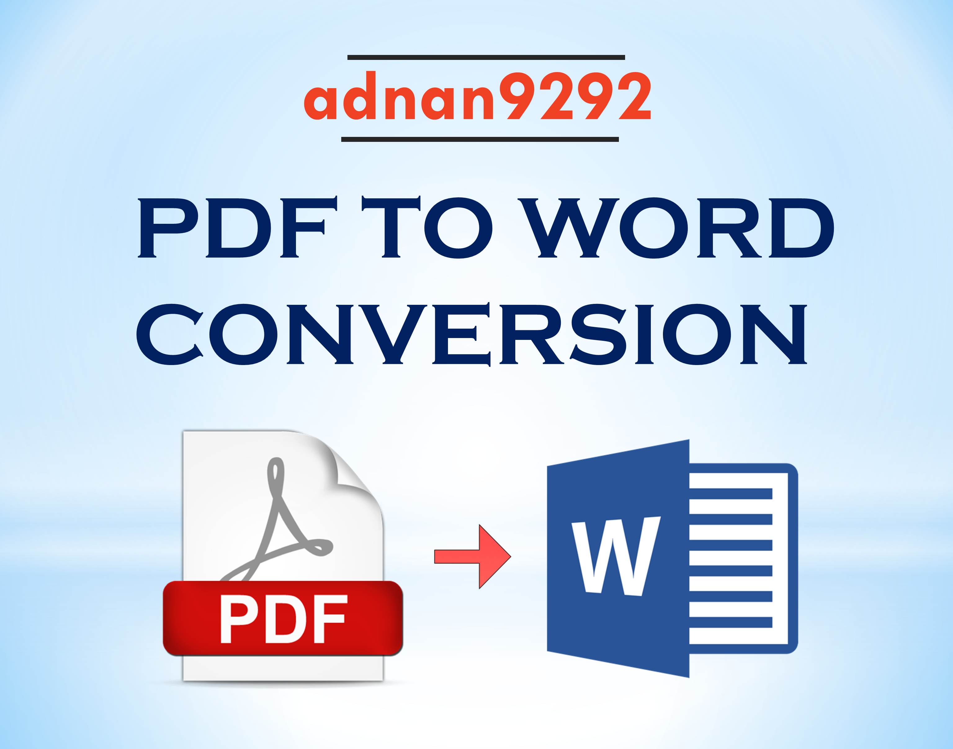 how to convert a pdf to a word document for editing