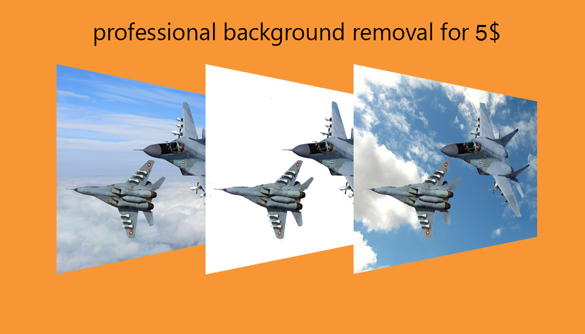 I will do professional background removal and image editing.