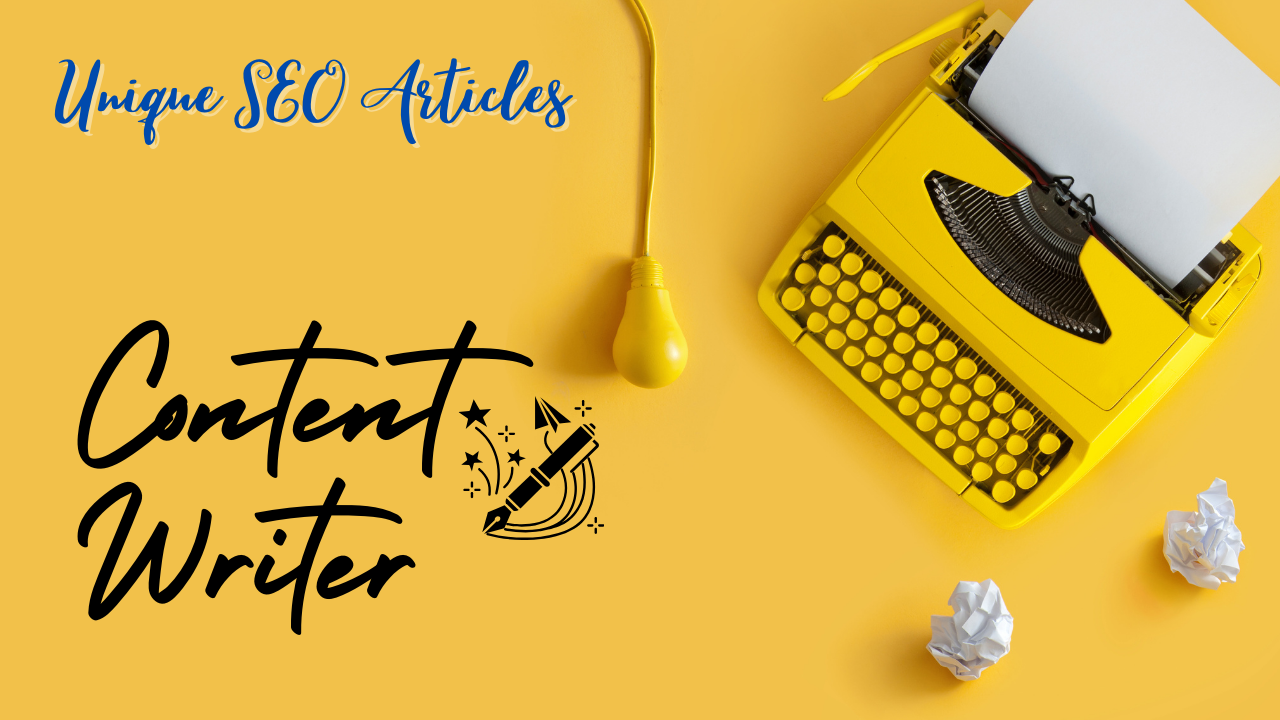  SEO Article Writer or Blog Content Writer