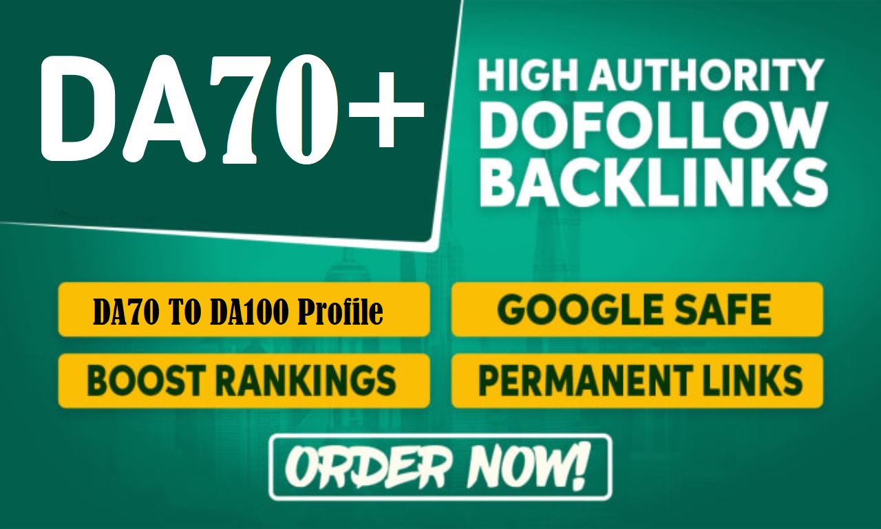 50 Manual Whitehat Authority Backlinks For Boost your Google Ranking DA70+