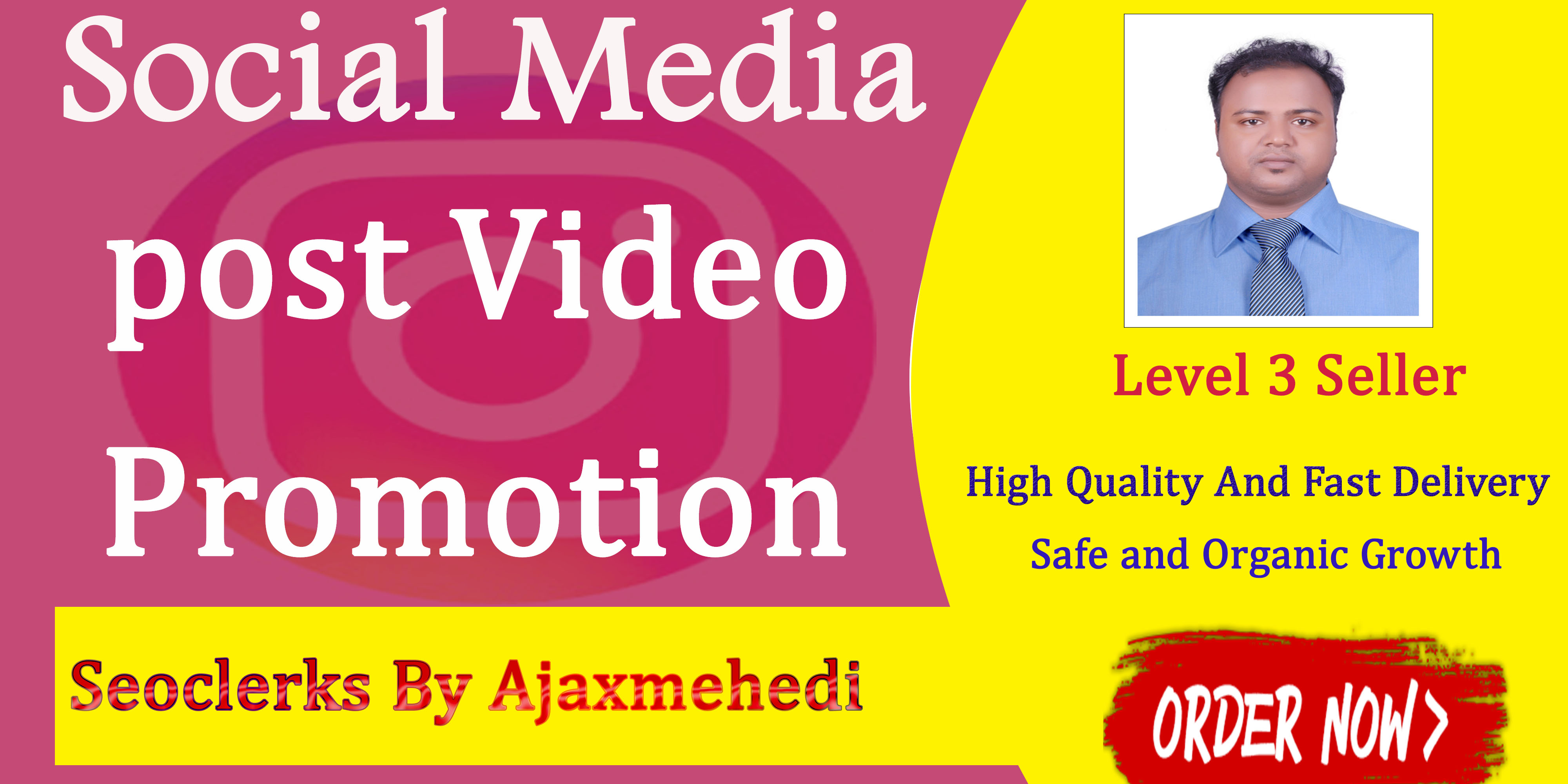 Genuine And ultra fast Do A High-Quality Video Promotion 