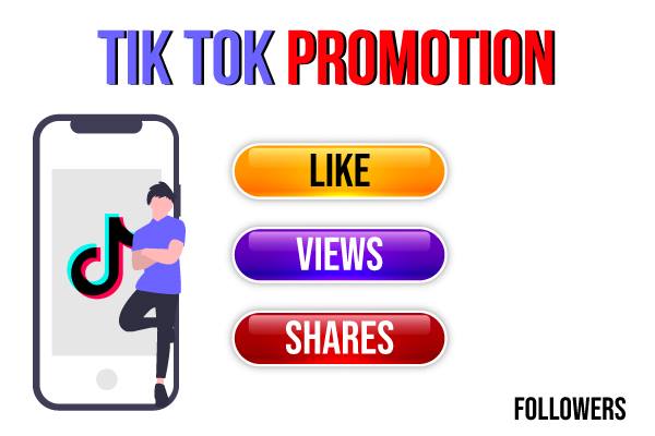 tiktok video promotion for your video and profile for $1 - SEOClerks