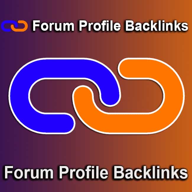 I will do manually create 10 HQ forum profile back links for your website