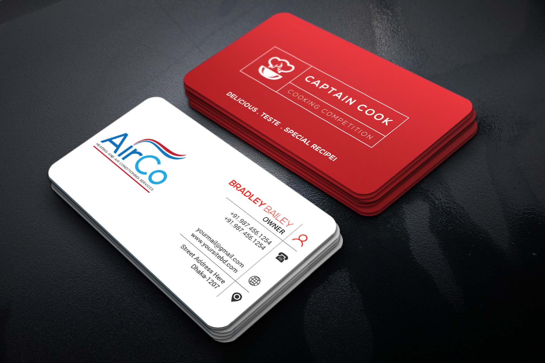Download I will Design Professional Luxury Business Card With Three ...