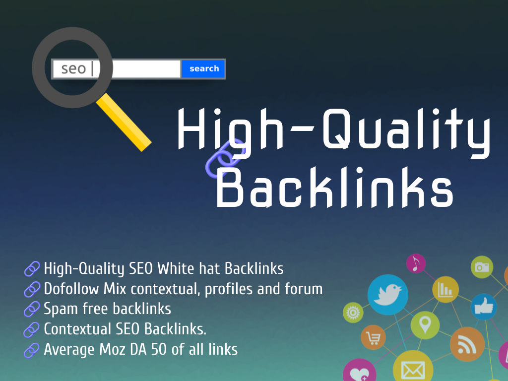 High Quality Backlink, backlinking for your website