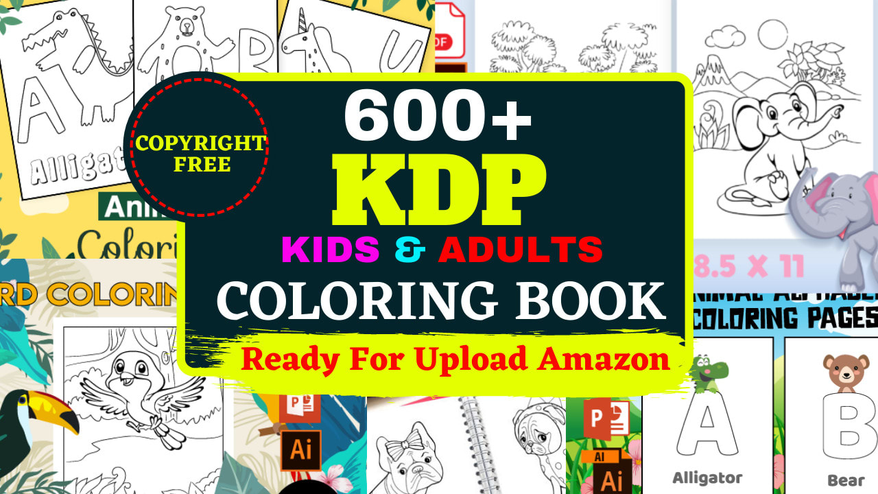 kdp print book template children book