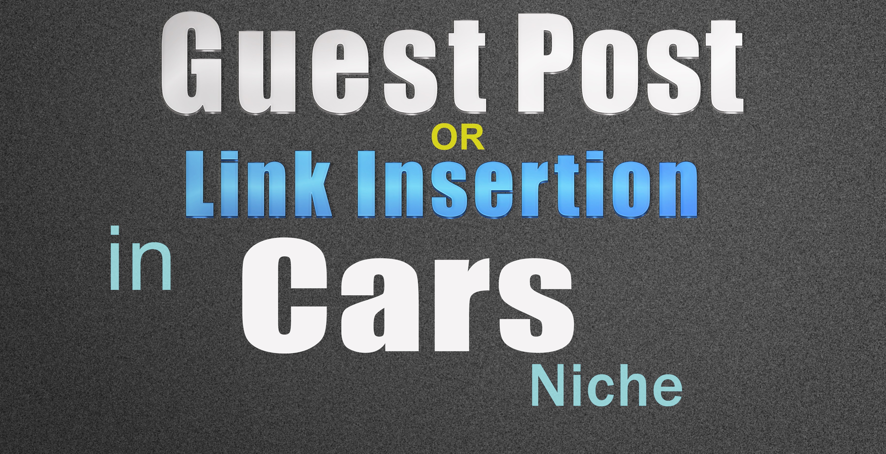 Guest post | link insertion in a cars niche with dofollow backlink to your site 