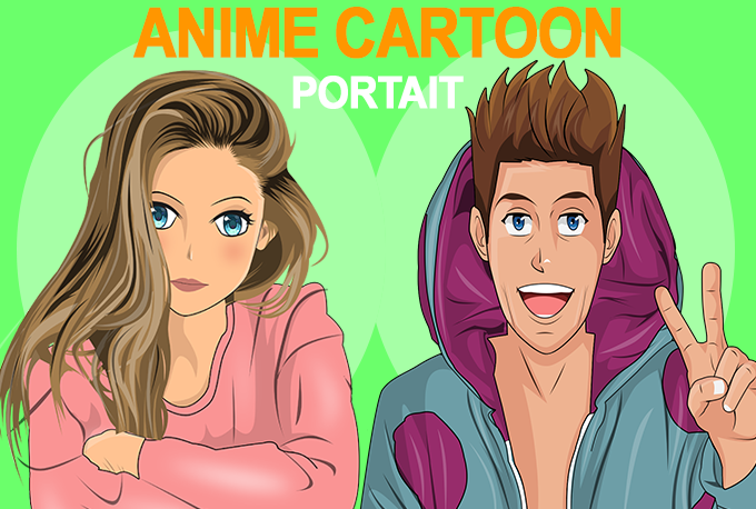 take a picture of yourself and turn it into anime