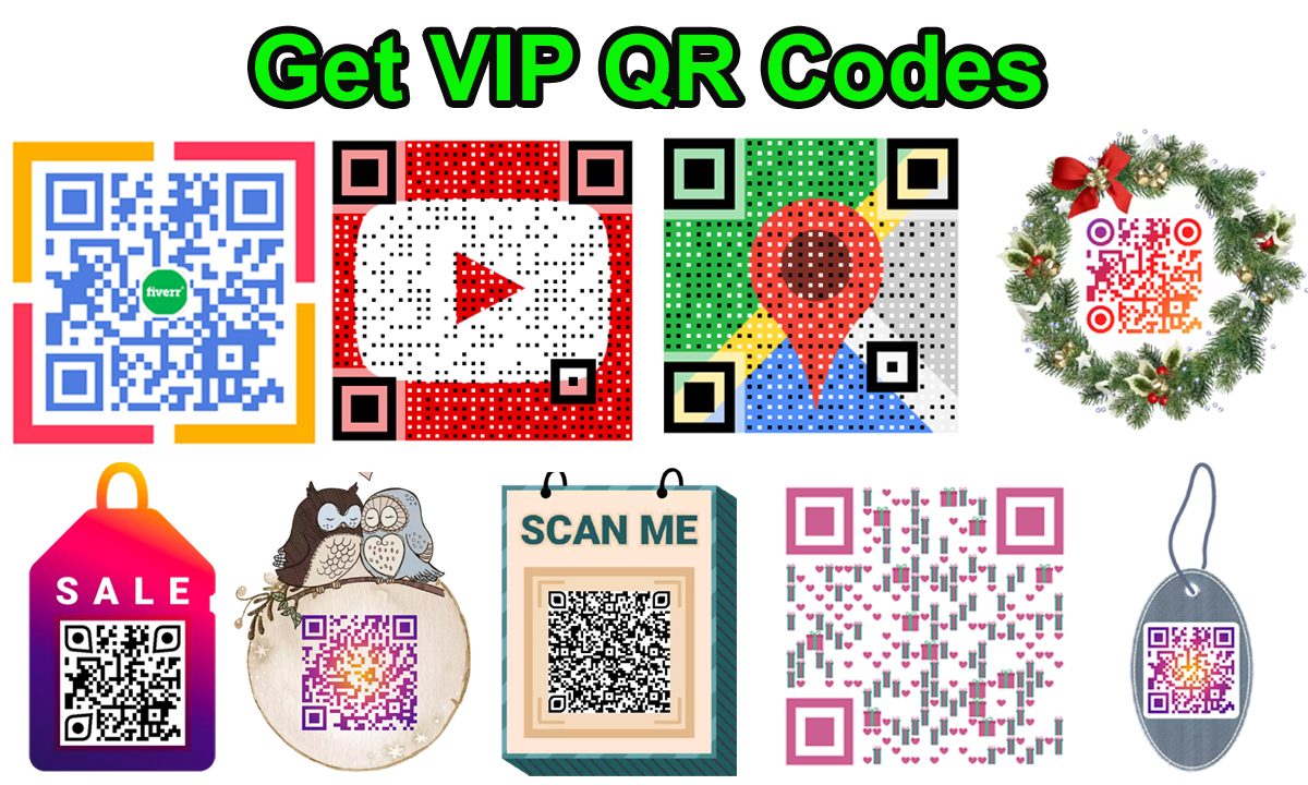 Make your VIP QR code within few hours for $5 - SEOClerks