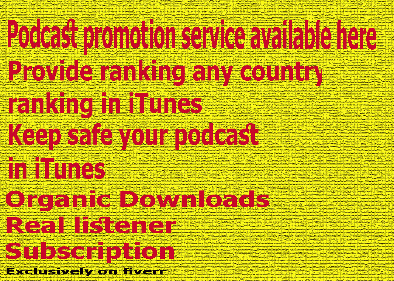 I will promote and advertise your podcast on my podcast for $20 - SEOClerks