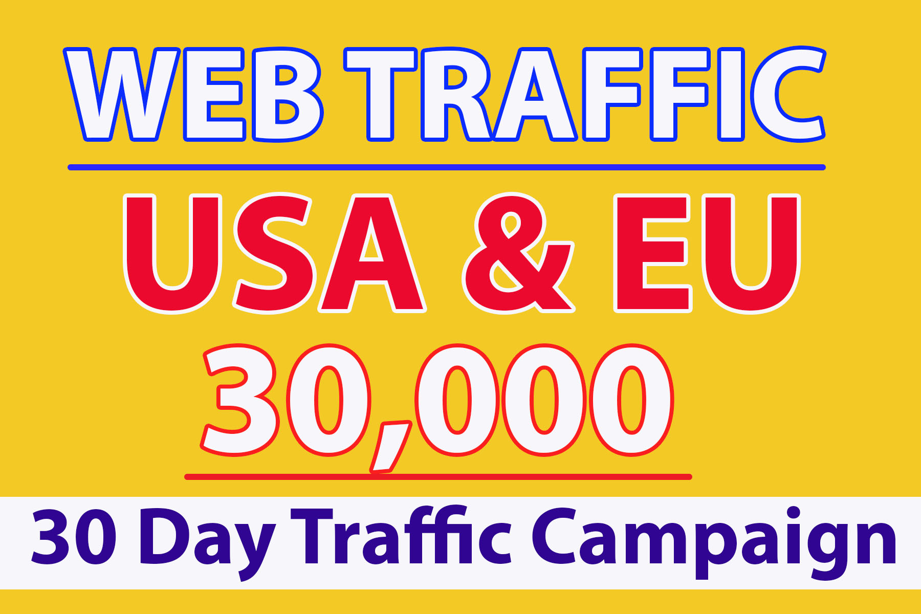 Get 30,000 USA Web Traffics for one month with Social Media Referrals 