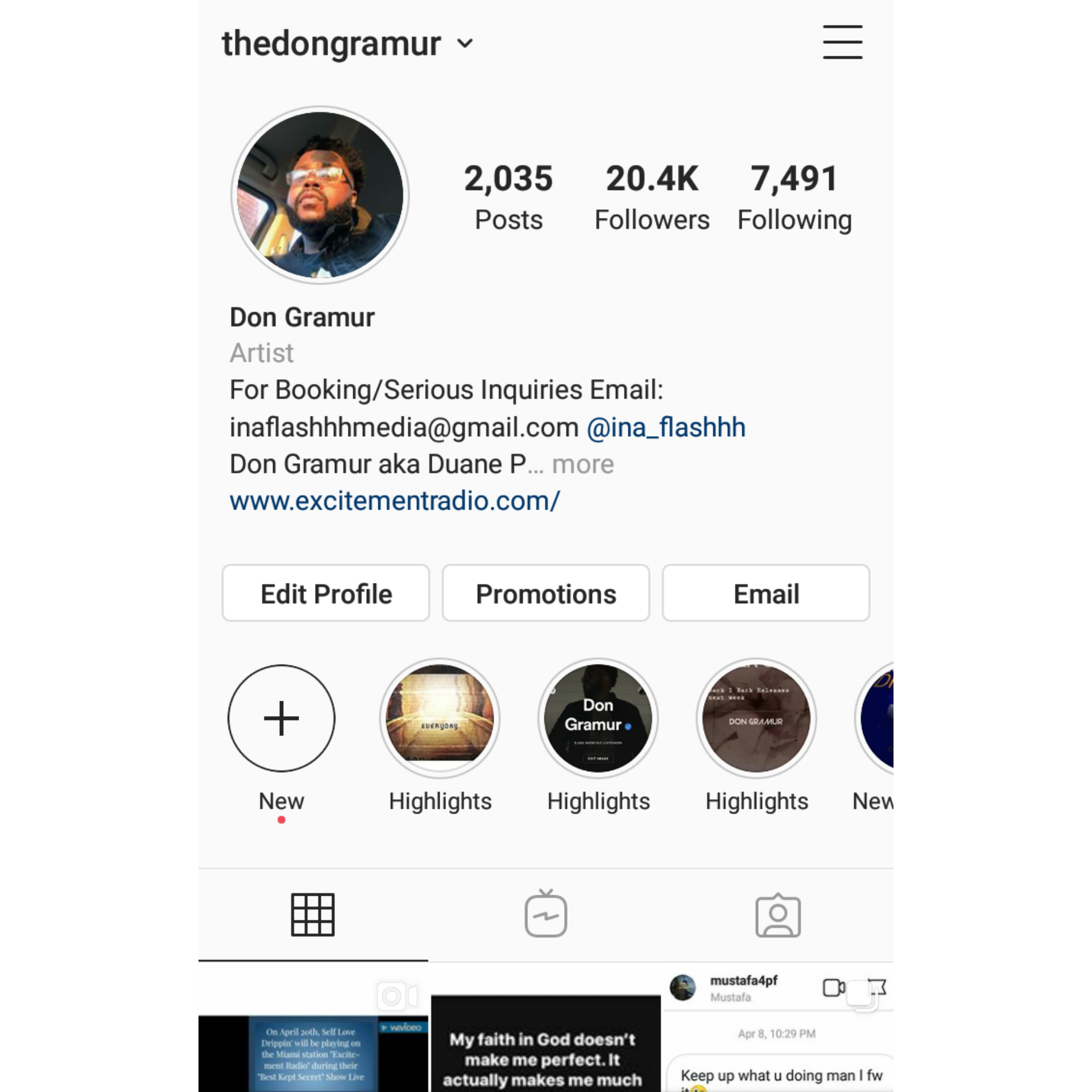 Instagram Shout Out 20.4k People Engagement for $2 - SEOClerks