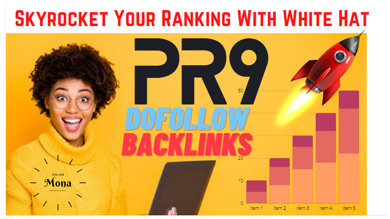 I will do 120 plus pr9, with high authority white hat seo dofollow backlinks