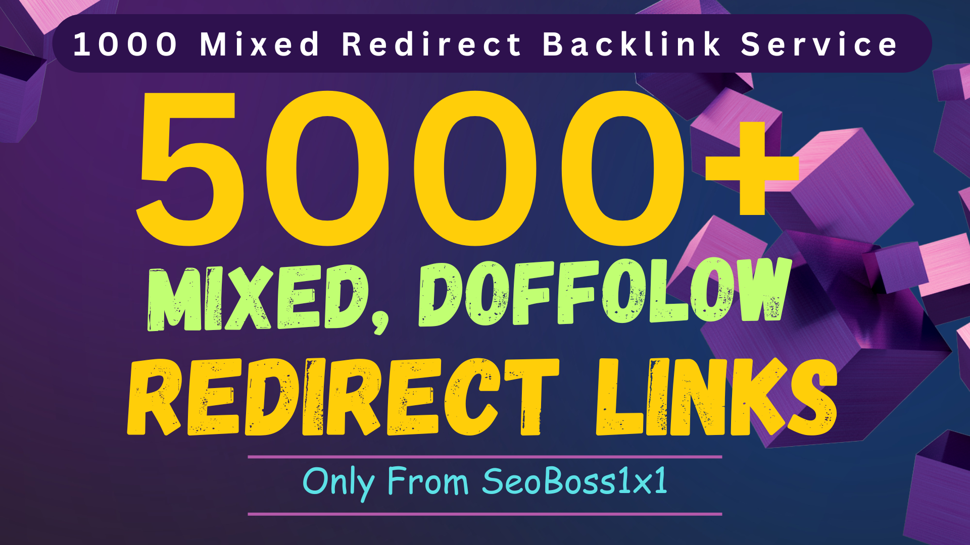 Build 5000+ Permanent REDIRECT Backlinks For Ranking Your Site Fast