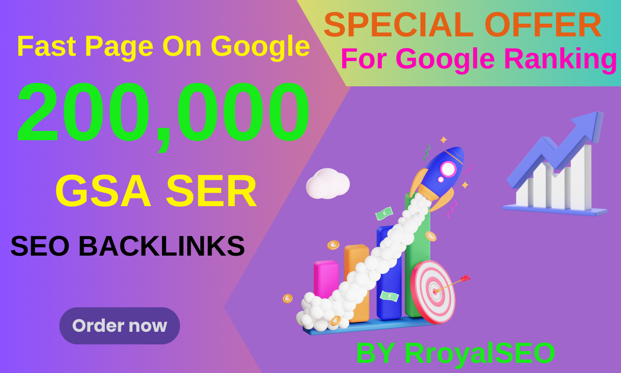 Exclusive 200,000 GSA Links for Boosting Ranking in Google SERP