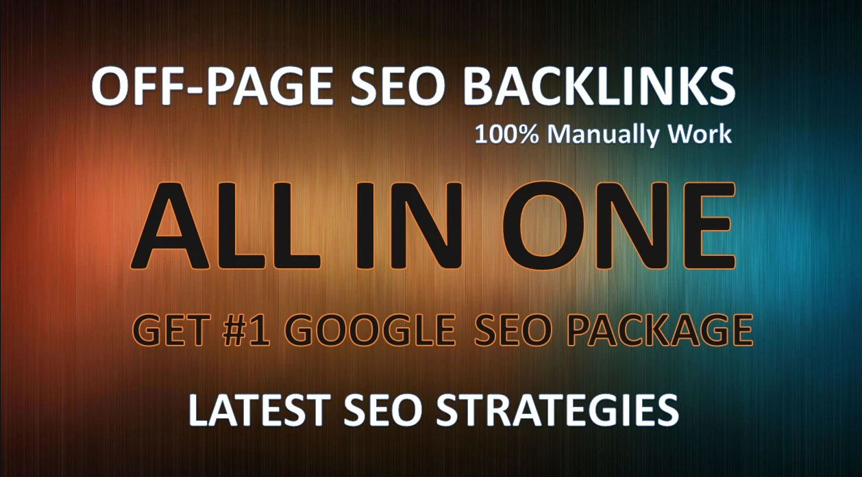 All In One Manual 200+ SEO Link Building Service