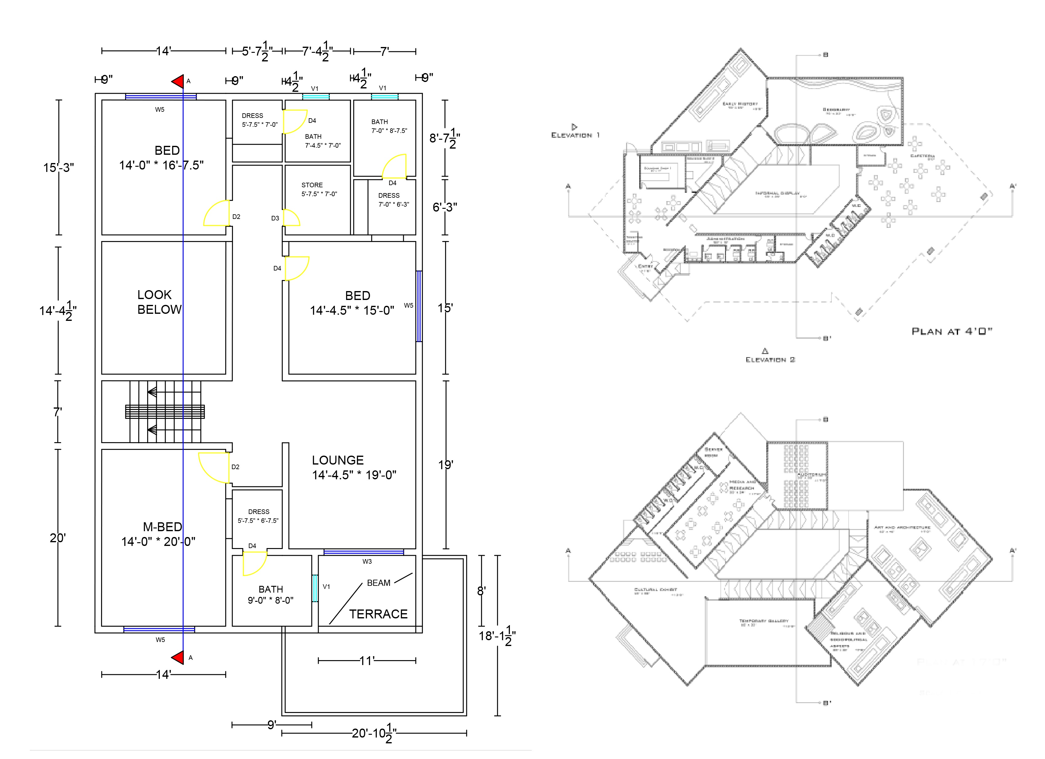 google sketchup floor plans