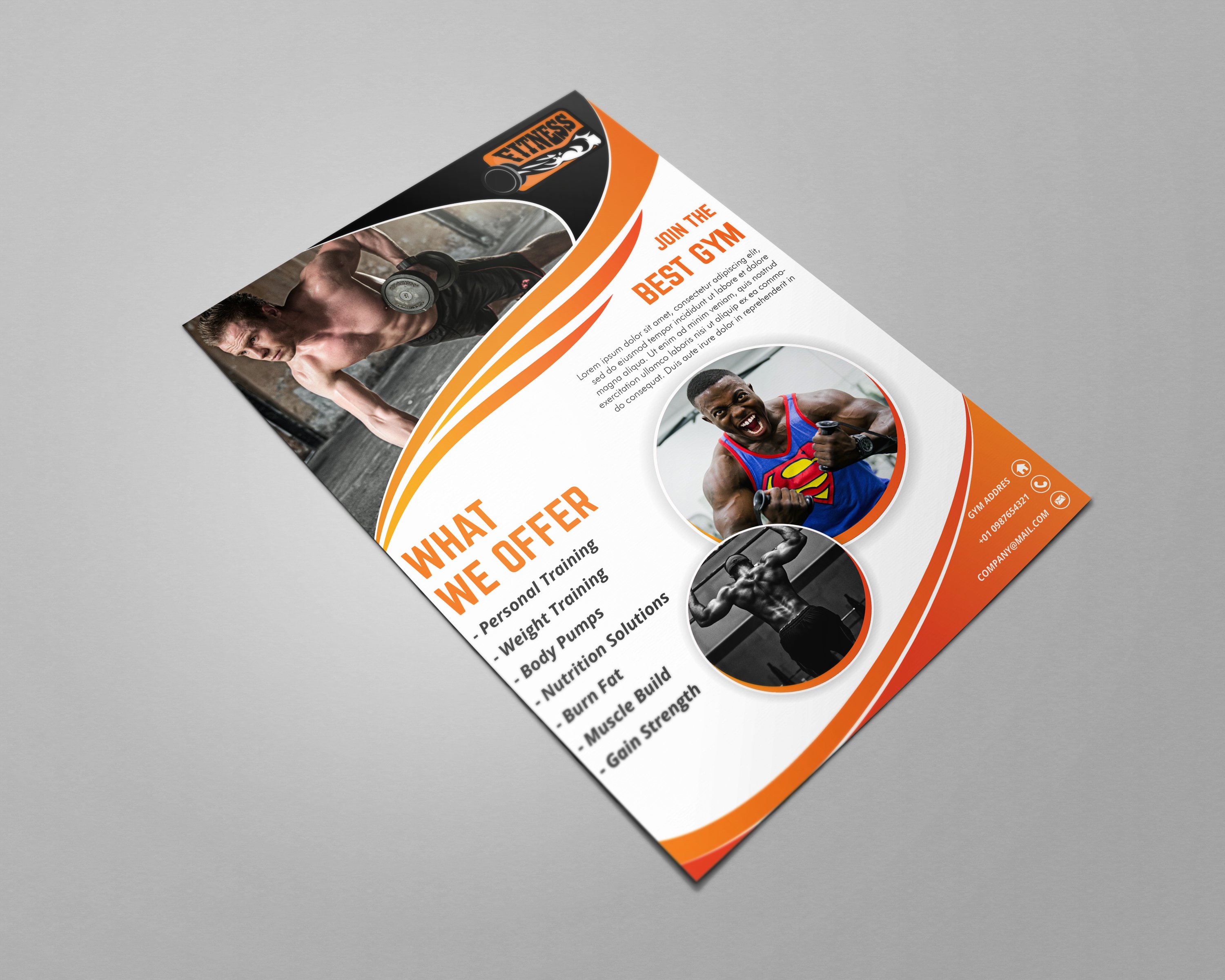 I will design  amazing  flyer brochure  or leaflet for 5 