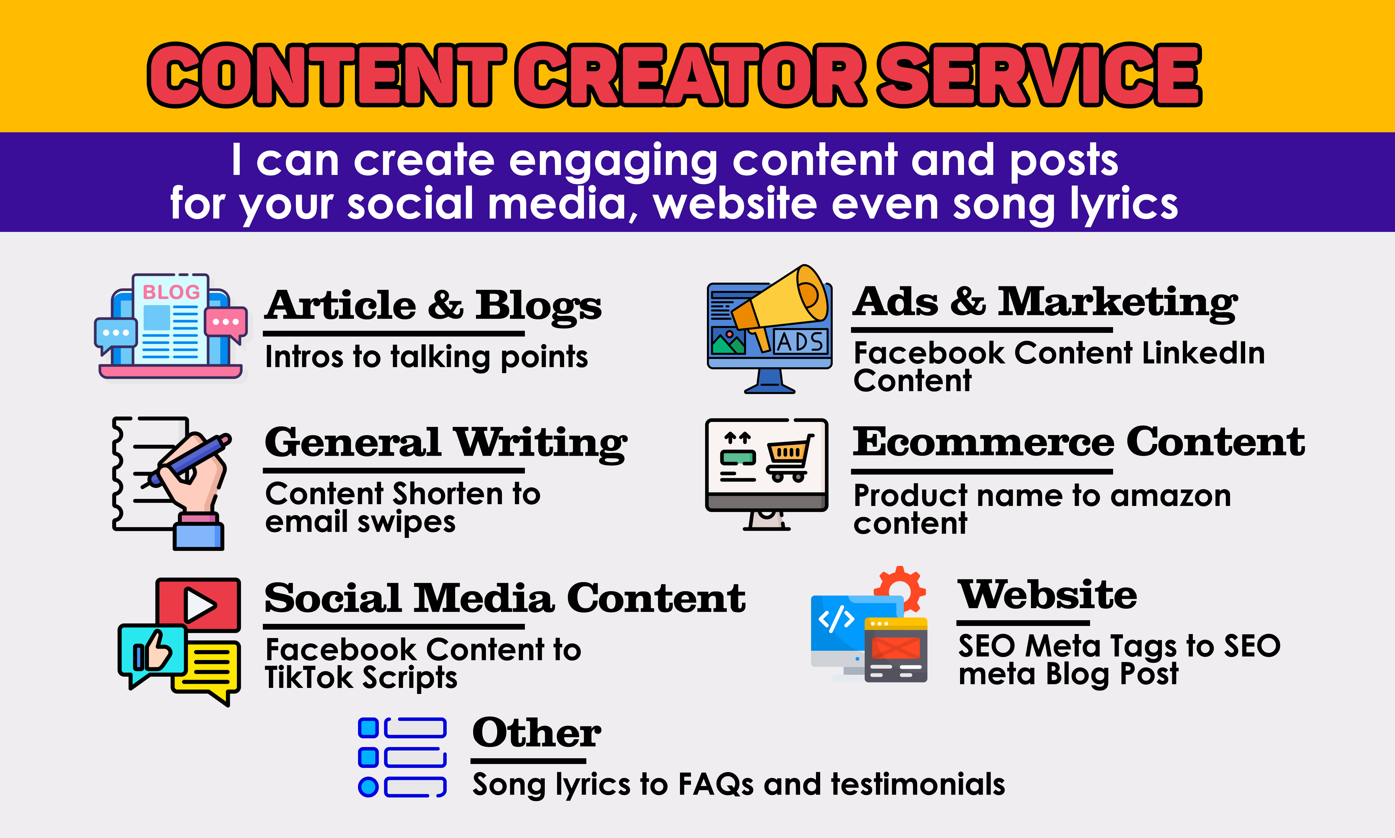 Content writing, article, blog writing,seo meta content