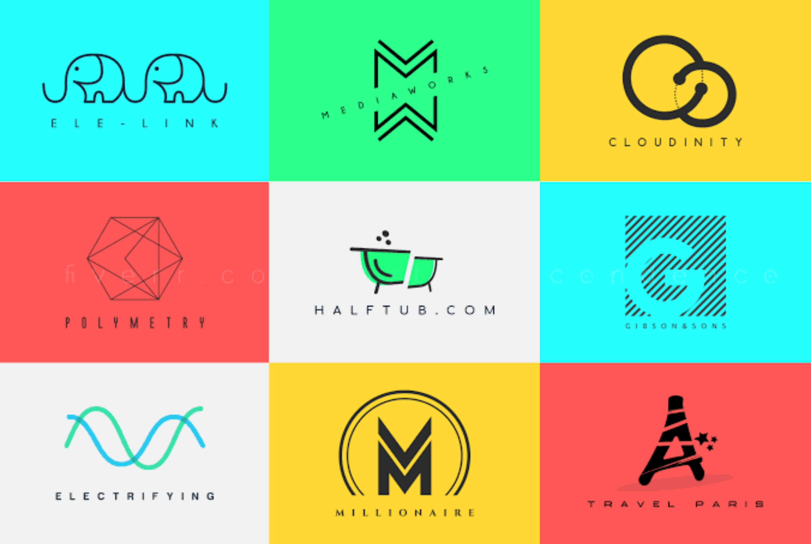 Create a professional minimalist logo for $2 - SEOClerks