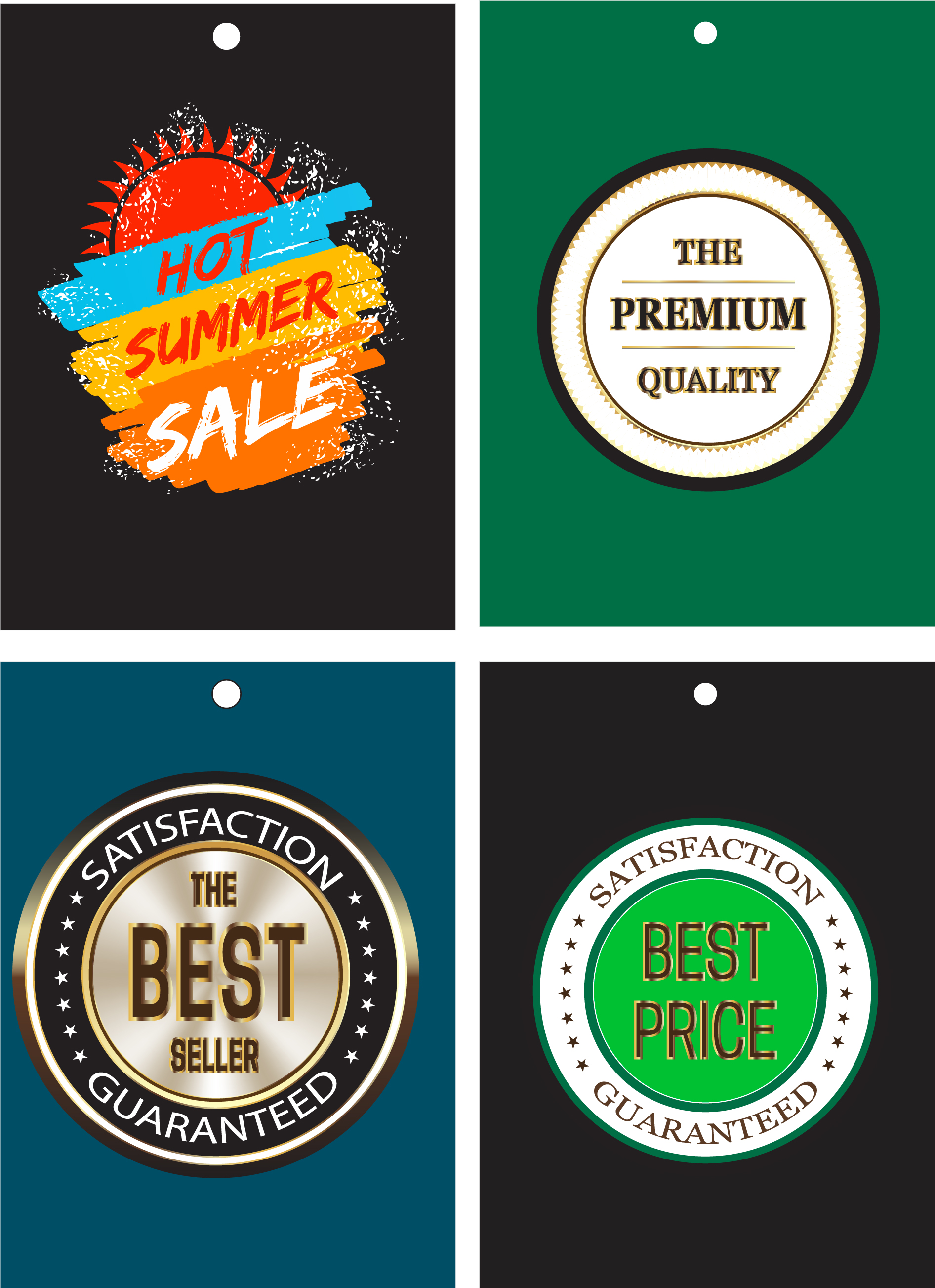 design a circular round logo, badge, sticker, label, and price tag. for