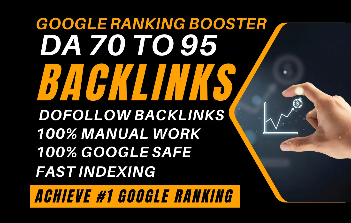 70 high quality seo dofollow backlinks high da authority link building