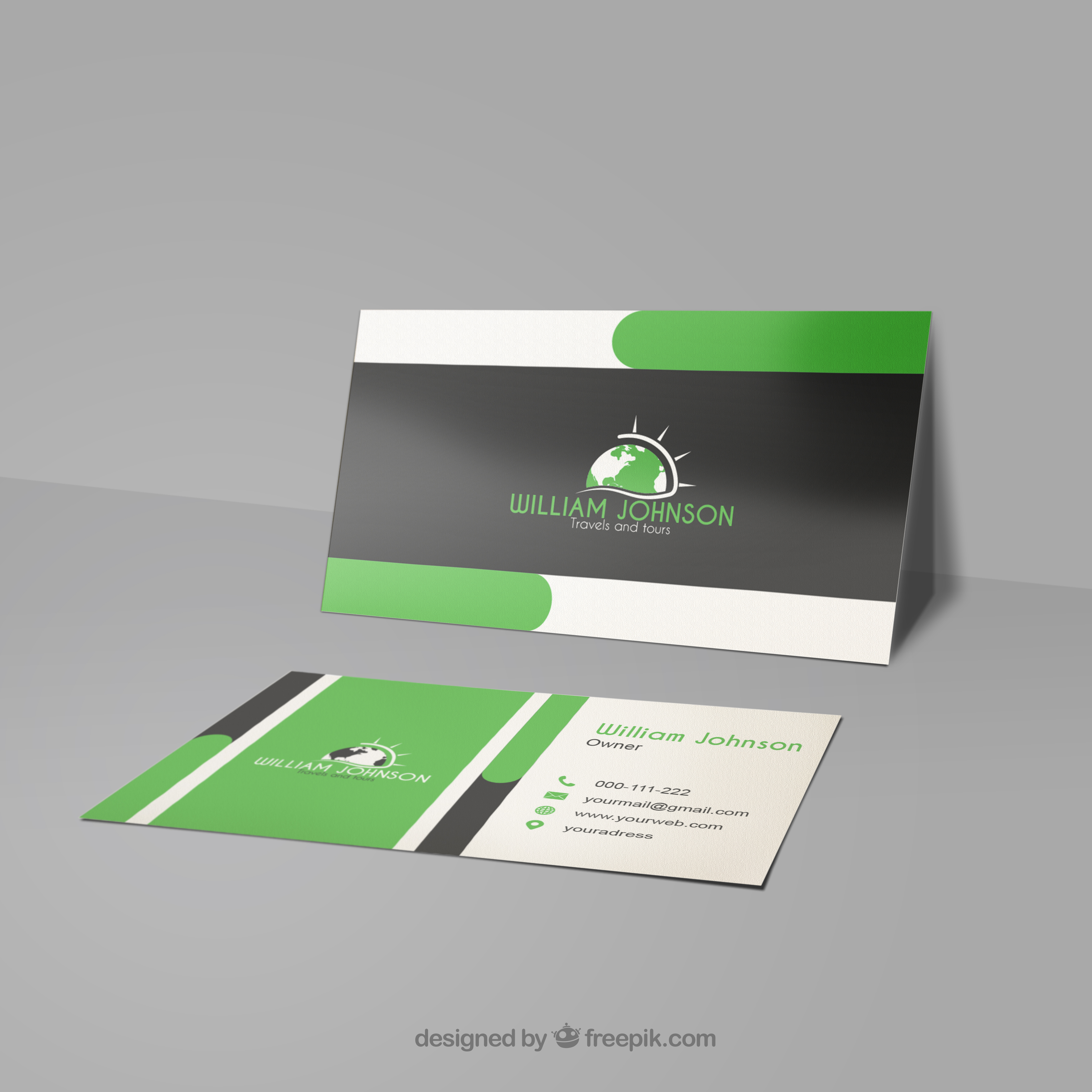 I will design creative and unique business card double sided