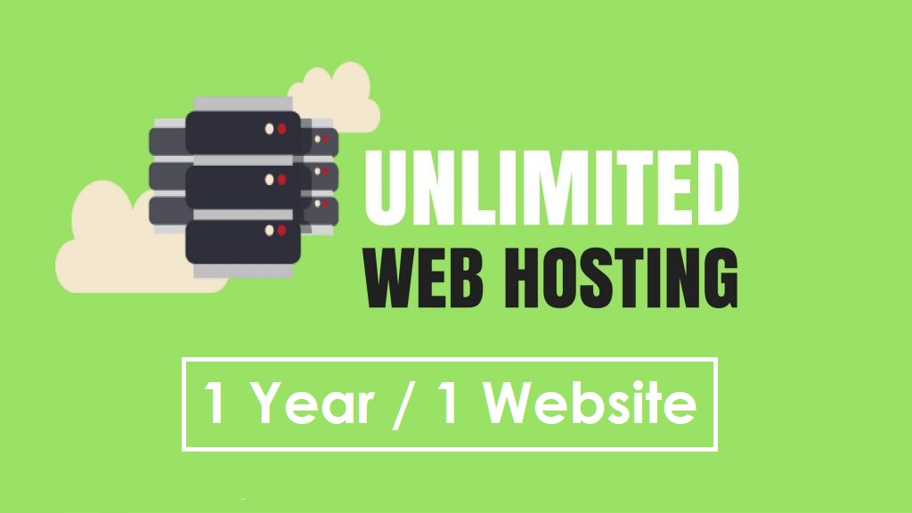 1 YEAR Unlimited WebHosting + Bonus. Amazing Hosting Offer. for $13 ...