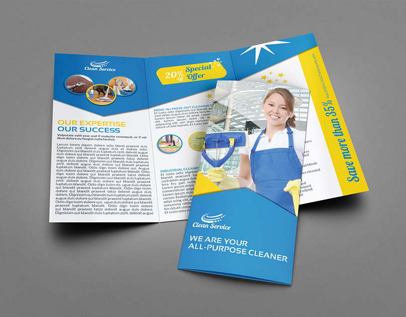 I will create professional flyer poster brochure  design 