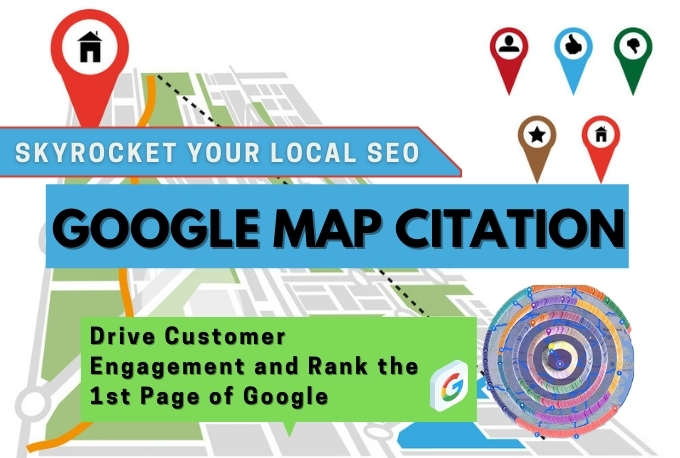 I will build 300 Google Map Citations to Rank Your Local SEO Higher On Google in 24 hours