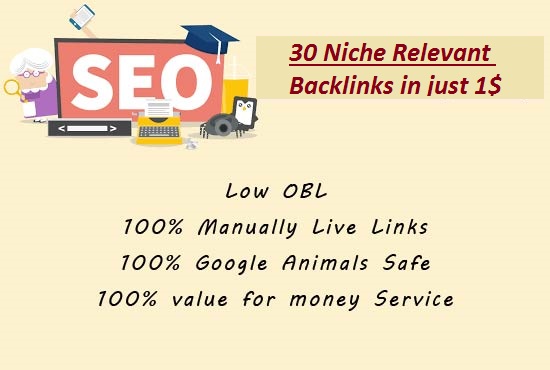 I will create 30 niche relevant blog comment backlinks 