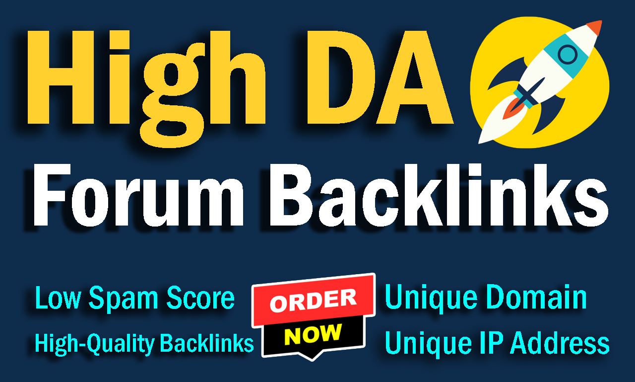 Boost Your SEO with 10 High-Quality DA Forum Backlinks