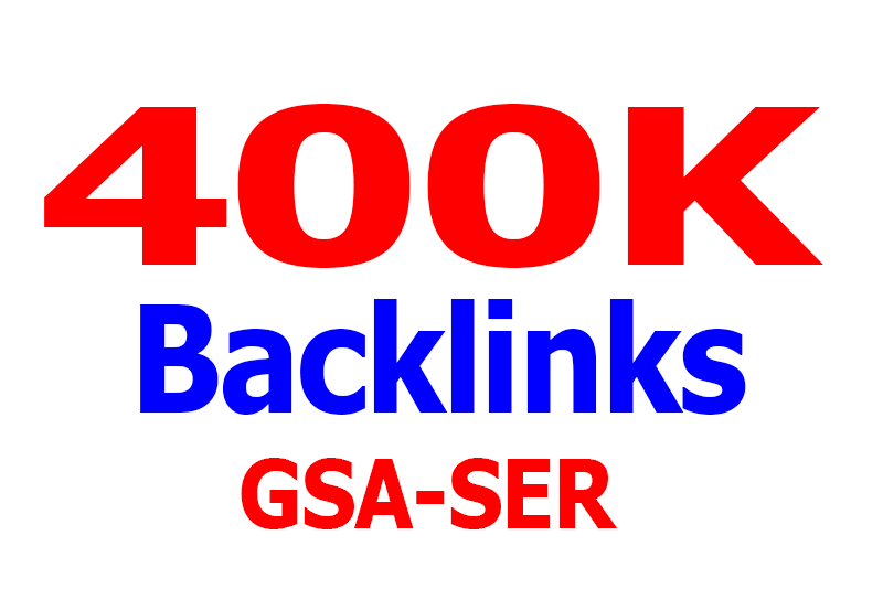 I Will Create 400000 Highly Verified Backlinks For Your Website Using