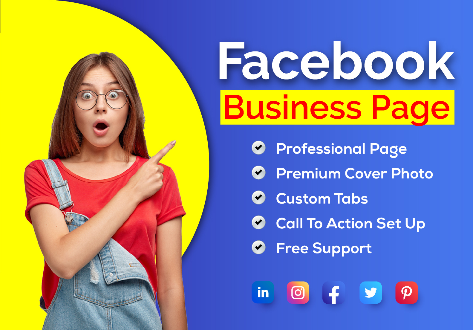 Create facebook business page for your business