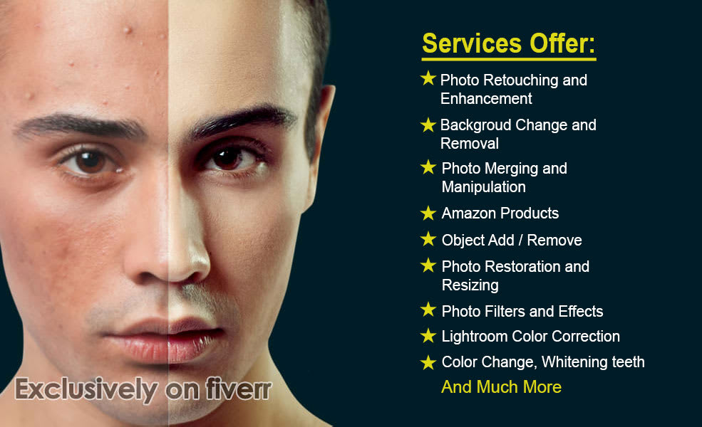 I'll do any Photoshop editing and Remove Background of Premium Quality for  $4 - SEOClerks