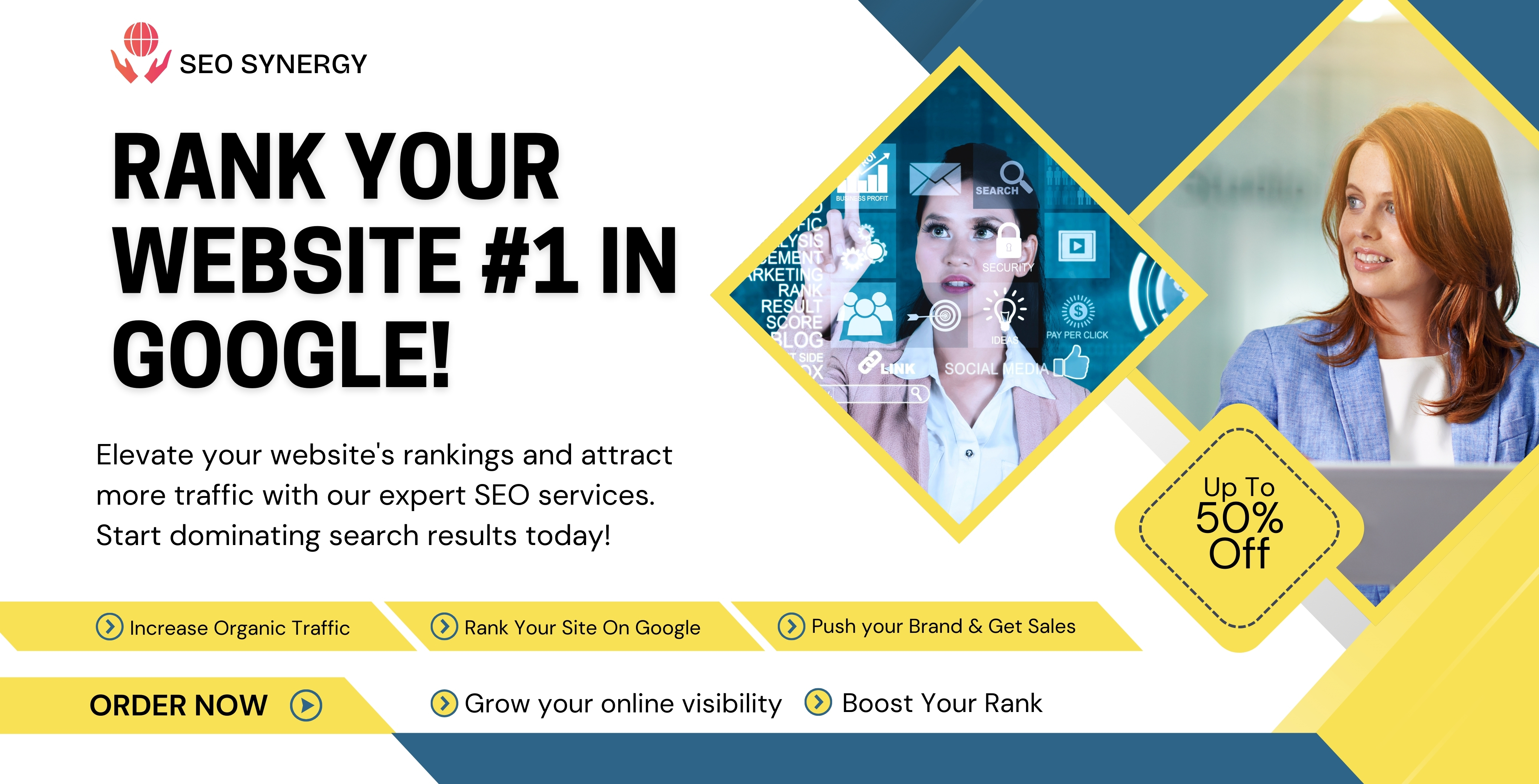 Boost Your Rank - Get Organic Traffic with SEO Campaign