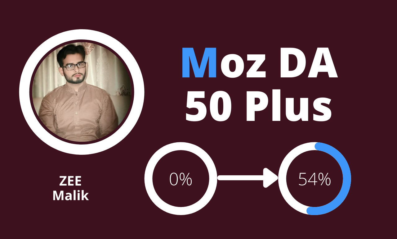 I will increase Moz Da 40 Plus Domain Authority