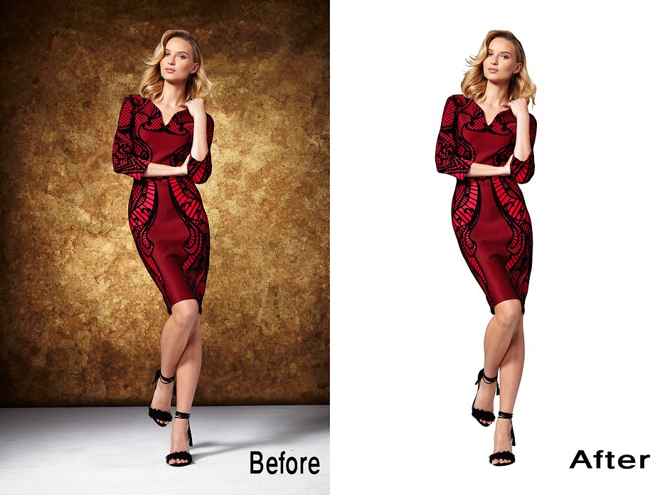 I will photoshop editing background removal up to 50 image ...