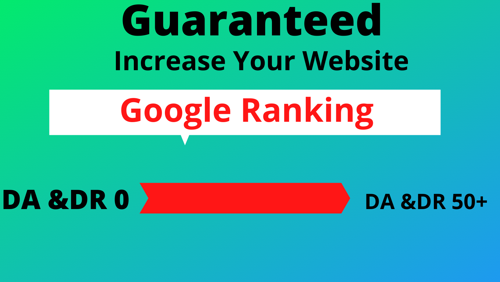 Increase Your Website Domain Ratting DR50+ and Ahfrefs Domain Authority DA50+ Guaranteed 