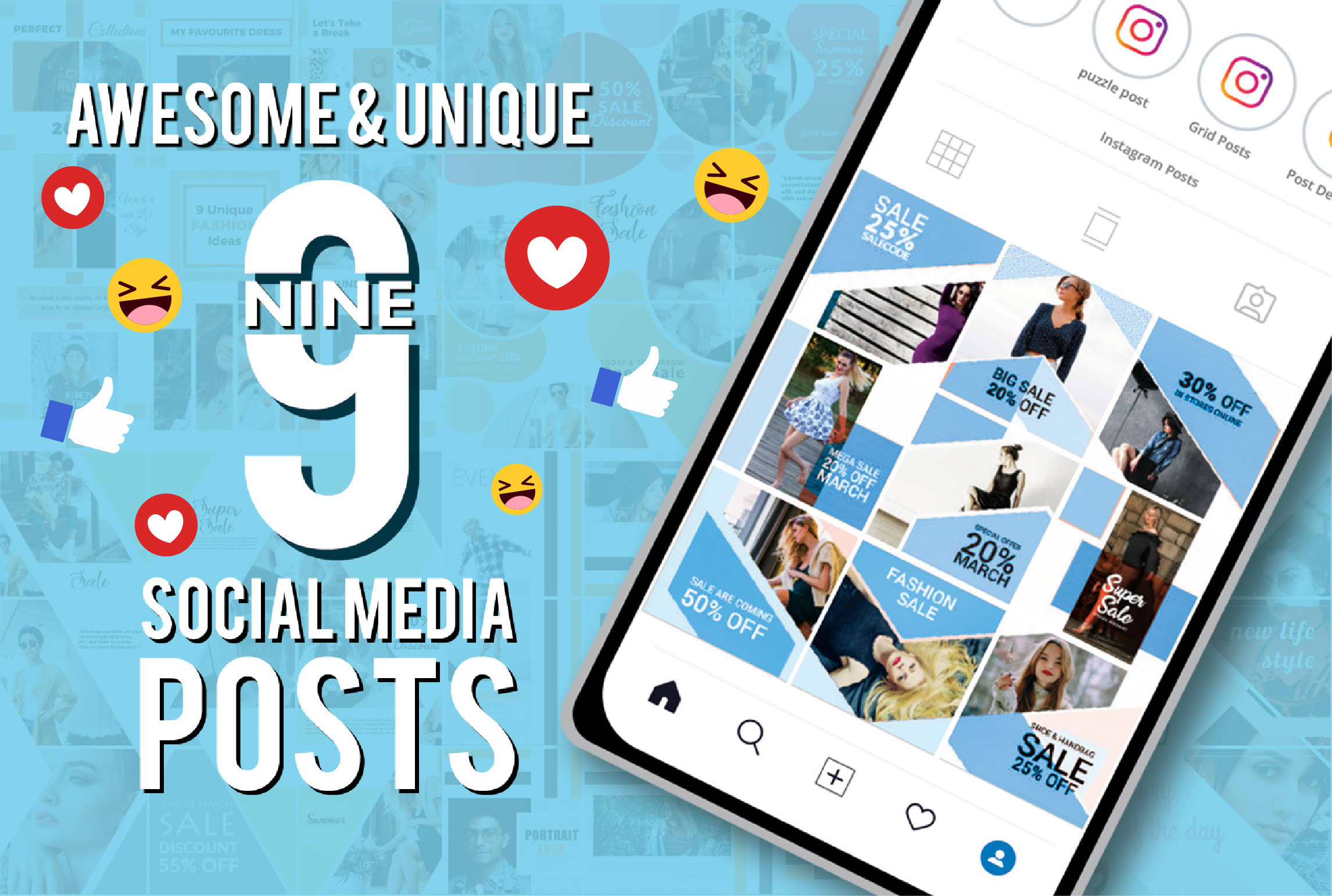 Instagram post layout ideas - osezz