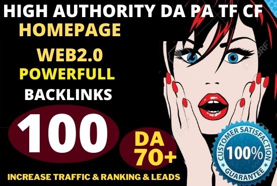 100+ Permanent PBN Backlinks Web2.0 With High TF CF DA 70 PA Do-follow Links Homepage Unique website