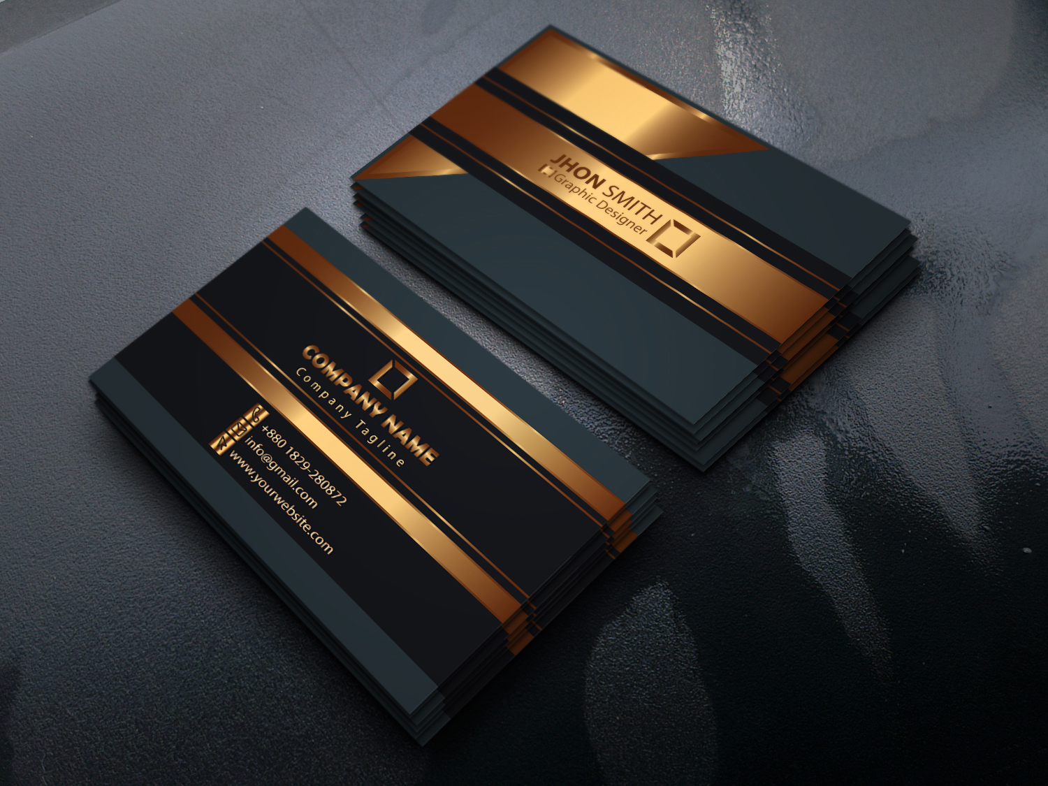 I Will Design Minimal Luxury Business Card And Unique Modern Business Card Design For 2 Seoclerks