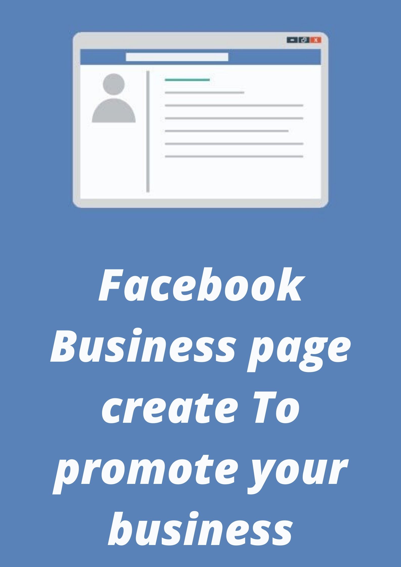 I will create and setup your business page on FB for $10 - SEOClerks