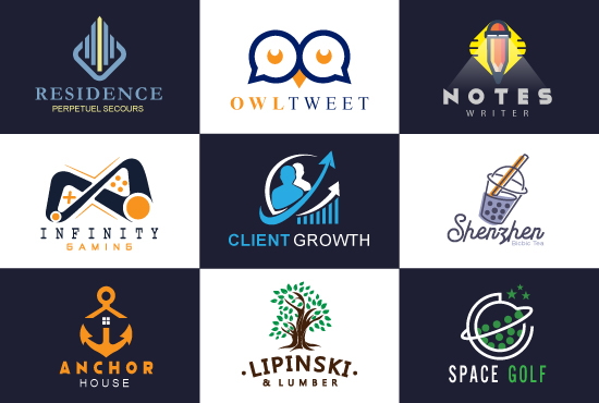 design a modern busines logo for business brand product for $5 - SEOClerks