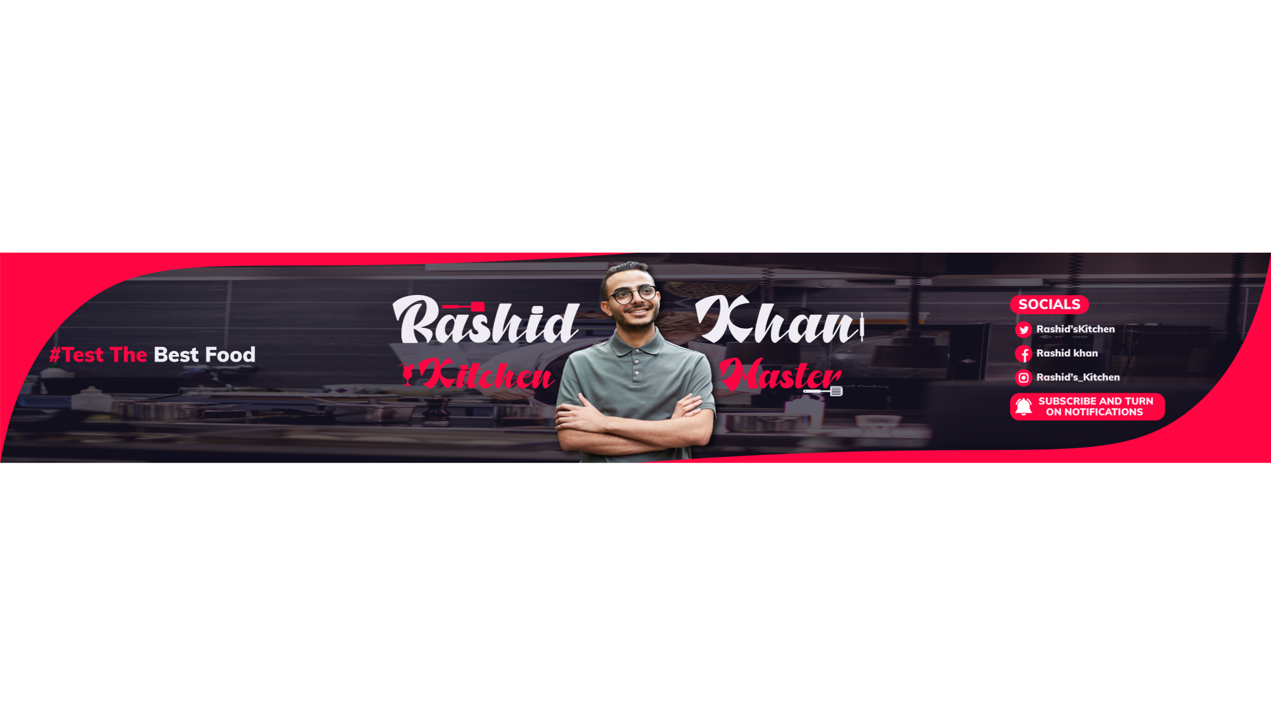 I will design Youtube banner for you in 19 hours for $5 - SEOClerks