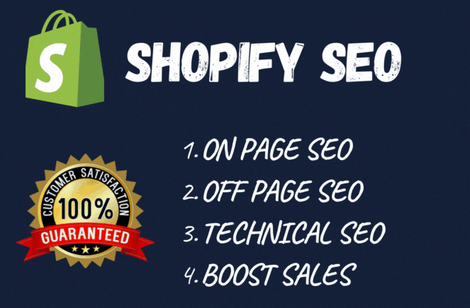 I'll do Shopify Store SEO, Shopify Store Optimization To Rank shopify Store On Google