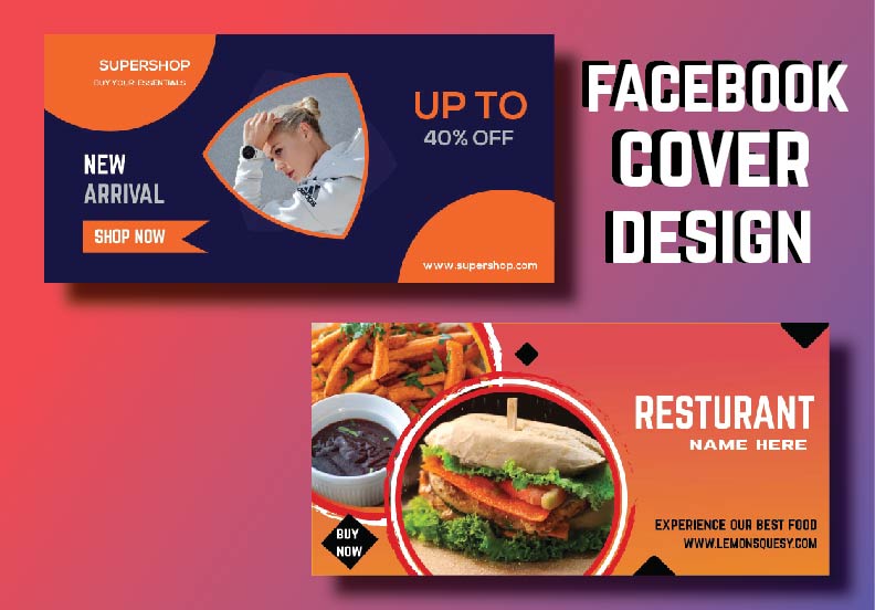  Facebook Cover, Youtube banner, ads Design for you