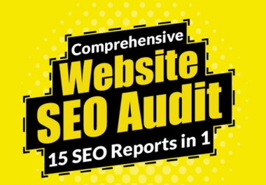 I Will Do Depth SEO Audit Your Website And Provide Consultant Report