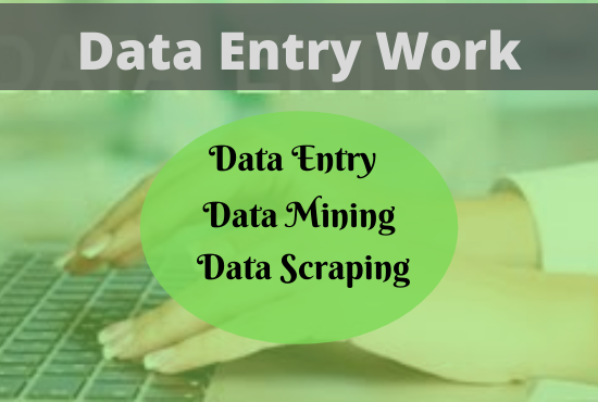 I will be your virtual assistant for data scraping, data mining, web research